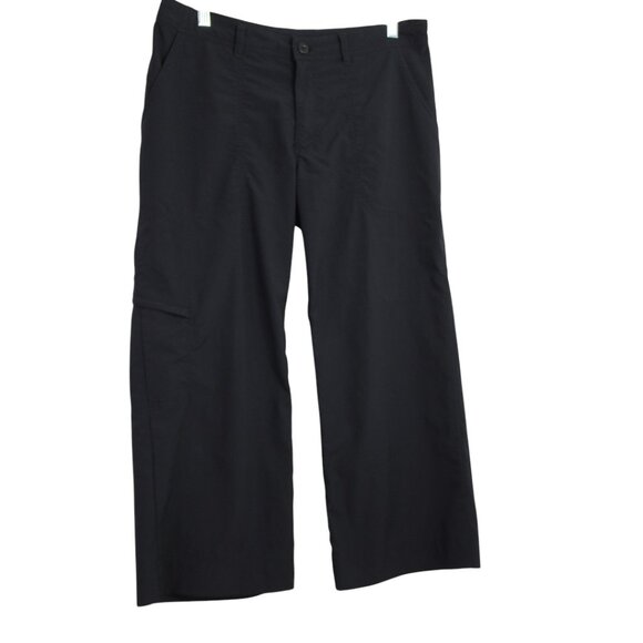 Patagonia Women's Inter-Continental Athletic Capris Pants Black Size 10 - Picture 1 of 8